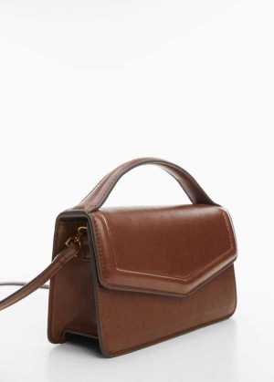 Mango Rectangular Bag With Flap | MNG-23318