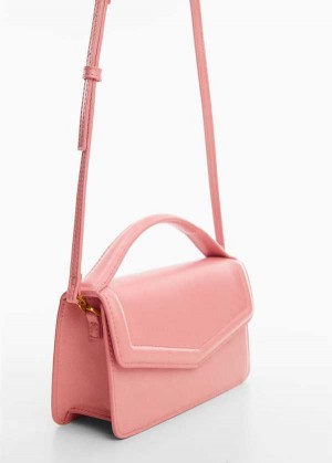 Mango Rectangular Bag With Flap | MNG-23316