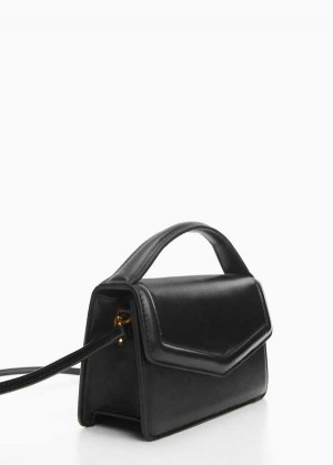 Mango Rectangular Bag With Flap | MNG-23331