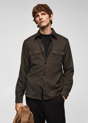 Mango Regular Fit Pockets Overshirt | MNG-22003