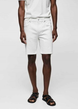 Mango Regular-fit Denim Bermuda Shorts | MNG-21906