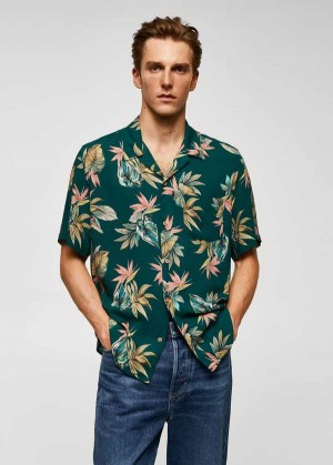 Mango Regular-fit Hawaiian-print Shirt | MNG-22194