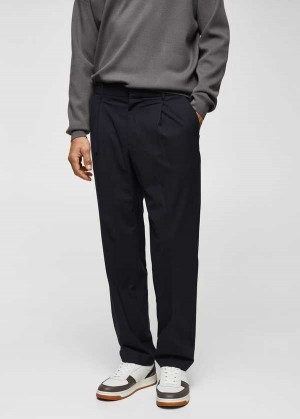 Mango Relaxed-fit Vlna Pants | MNG-22371