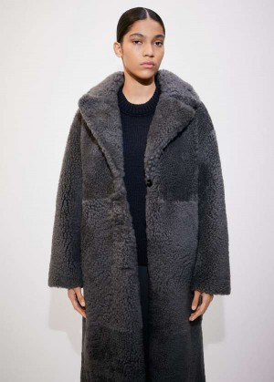 Mango Reversible Sheepskin Fur-effect Coat | MNG-25187