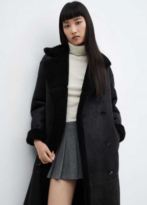 Mango Reversible Sheepskin Fur-effect Coat | MNG-26452