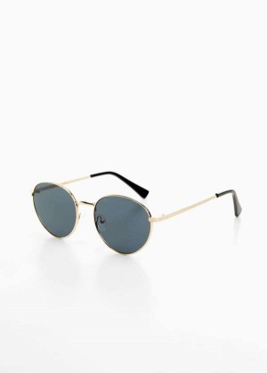 Mango Round Metal-rimmed Sunglasses | MNG-22755