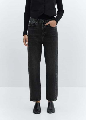 Mango Rovný Jeans With Forward Seams | MNG-23930