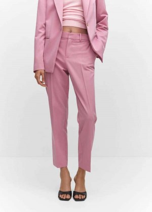 Mango Rovný Suit Pants | MNG-24394