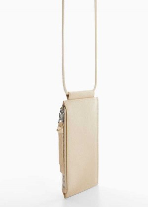 Mango Saffiano-effect Mobile Case | MNG-23064