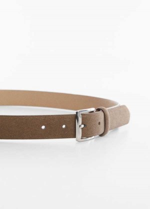 Mango Semišové Belt | MNG-21162