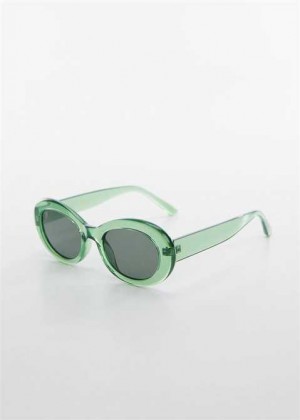 Mango Semi-transparent Frame Sunglasses | MNG-22708