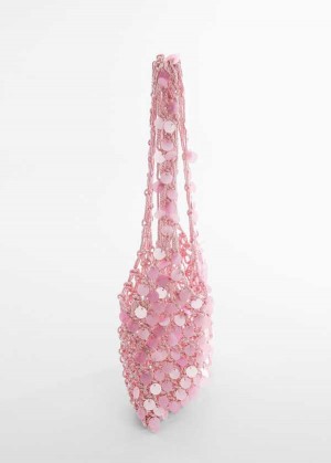 Mango Sequined Net Bag | MNG-23240