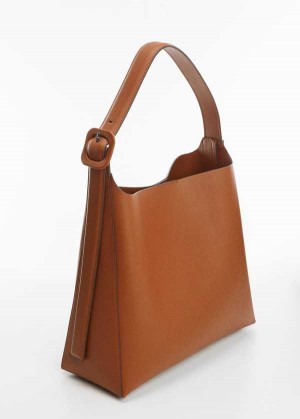 Mango Shopper Bag With Přezkou | MNG-23334