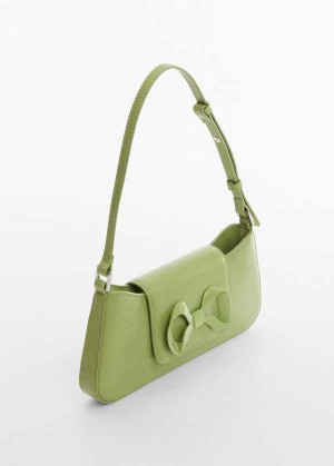 Mango Shoulder Bag With Bow Detail | MNG-23263