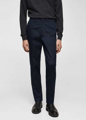 Mango Slim Fit Chino Trousers | MNG-22483