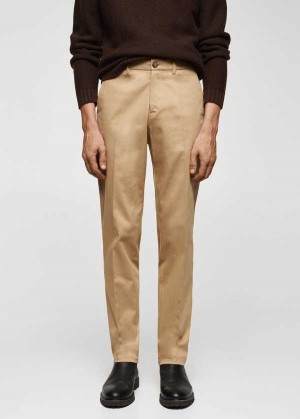 Mango Slim Fit Chino Trousers | MNG-22485