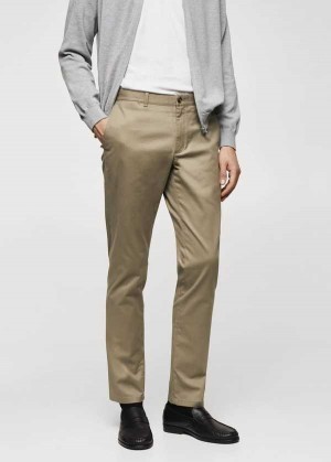 Mango Slim Fit Serge Chino Trousers | MNG-22531