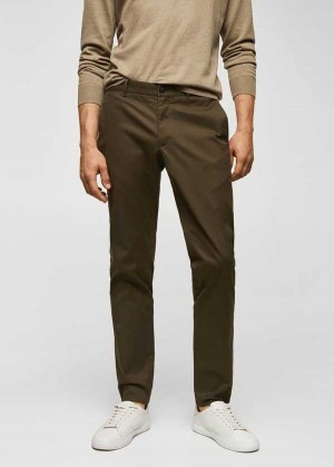 Mango Slim Fit Serge Chino Trousers | MNG-22367