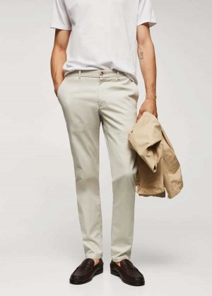 Mango Slim Fit Serge Chino Trousers | MNG-22304