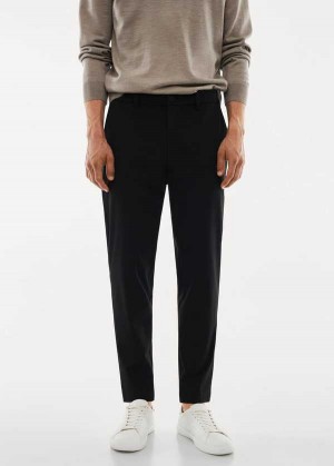 Mango Slim Fit Stretch Pants | MNG-22361