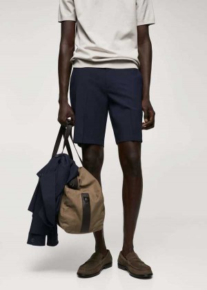 Mango Slim-fit Bermuda Shorts With Adjustable Pasem | MNG-22462