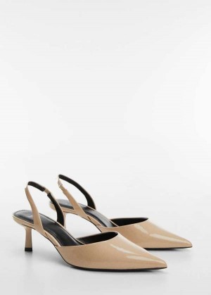 Mango Sling Back Heel Shoes | MNG-23436