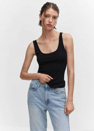 Mango Strapless Halter Neck Top | MNG-24735