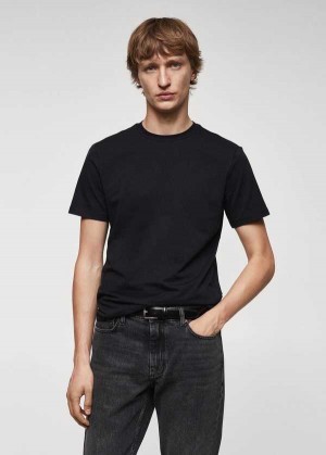 Mango Stretch Bavlněné T-shirt | MNG-21703