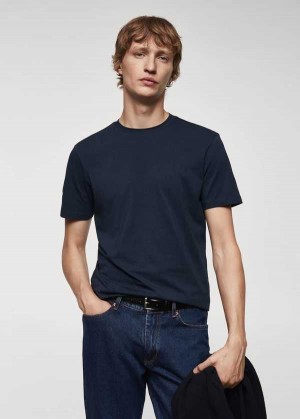 Mango Stretch Bavlněné T-shirt | MNG-21731