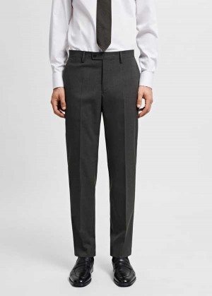 Mango Stretch Fabric Slim-fit Suit Pants | MNG-22547