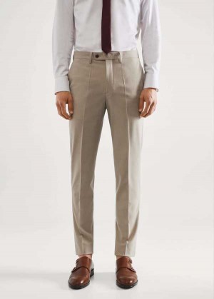 Mango Stretch Fabric Slim-fit Suit Pants | MNG-22440