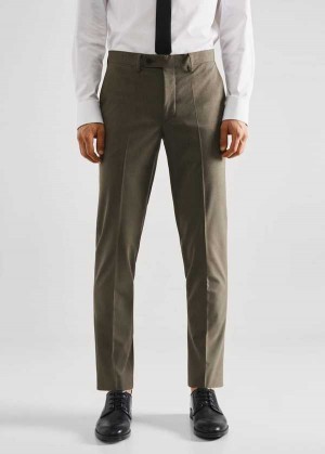 Mango Stretch Fabric Slim-fit Suit Pants | MNG-22432