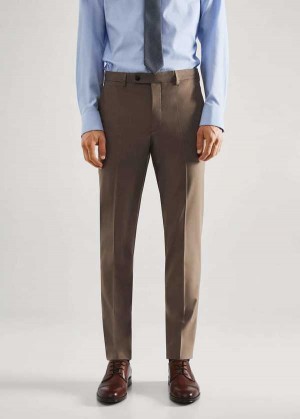 Mango Stretch Fabric Slim-fit Suit Pants | MNG-22404