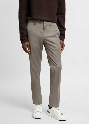 Mango Stretch Fabric Super Slim-fit Suit Pants | MNG-22548