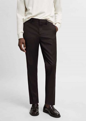 Mango Stretch Fabric Super Slim-fit Suit Pants | MNG-22534