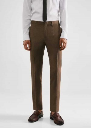 Mango Stretch Fabric Super Slim-fit Suit Pants | MNG-22407