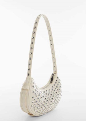 Mango Studded Shoulder Bag | MNG-23201