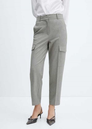 Mango Suit Trousers With Side Pockets | MNG-24402