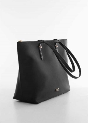 Mango Technical Fabric Shopper Bag | MNG-23287