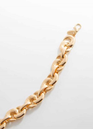 Mango Textured Chain Necklace | MNG-22905