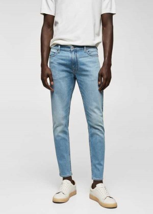 Mango Tom Tapered Cropped Jeans | MNG-21870