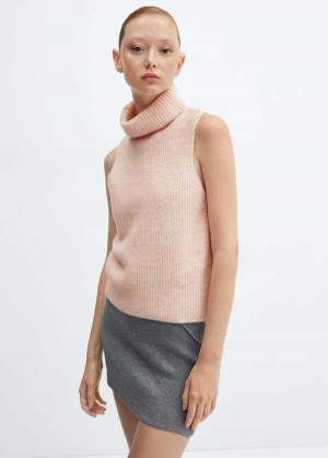 Mango Turtleneck Knit Top | MNG-24731