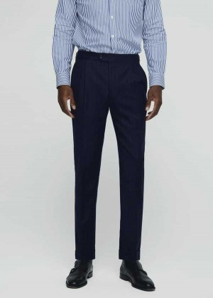 Mango Virgin Vlna Suit Pants | MNG-22388