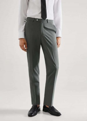 Mango Vlna Slim-fit Suit Pants | MNG-22424