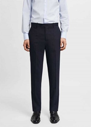 Mango Vlna Slim-fit Suit Pants | MNG-22536