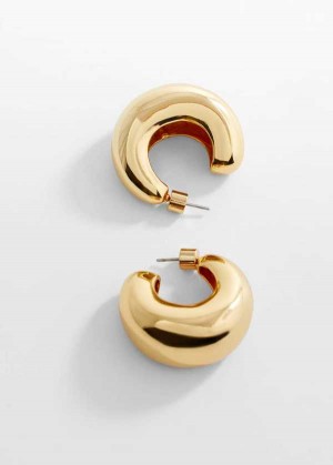 Mango Volume Hoop Earrings | MNG-22849