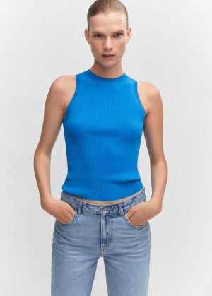 Mango Žebrovaný Knit Top | MNG-24693