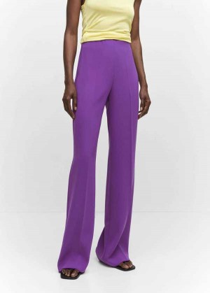 Mango Široké Leg Suit Pants | MNG-24357