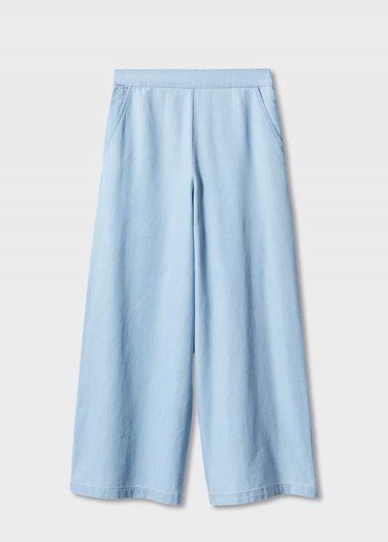 Mango 100% Bavlněné Culotte Pants | MNG-24403