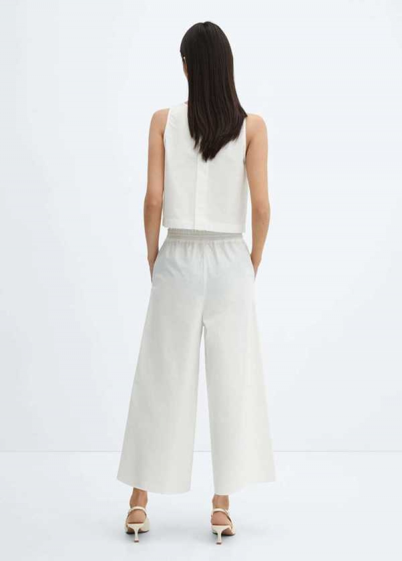 Mango 100% Bavlněné Culotte Pants | MNG-24564